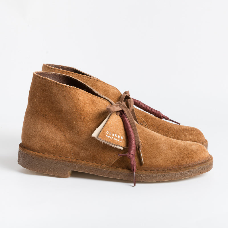 CLARKS - Ankle boots - Desert Coal - Ginger Suede Man Shoes CLARKS - Man Collection