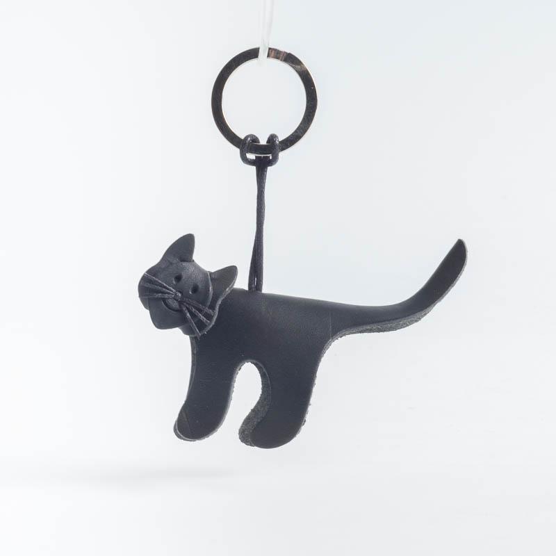 Cappelletto 1948 - Portachiavi - Gatto Accessori Donna CappellettoShop nero