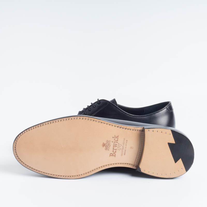 BERWICK 1707 - 5137 - Derby - Cross Negro Scarpe Uomo Berwick 1707