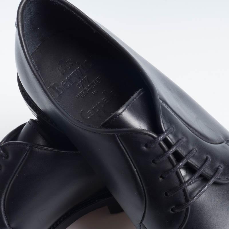 BERWICK 1707 - 5137 - Derby - Cross Negro Scarpe Uomo Berwick 1707