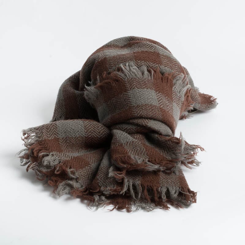 Lovat&Green - Sciarpa - Sant Anton - Brown Accessori Donna Cappelletto Shop