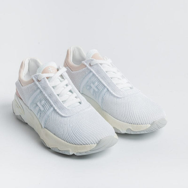 PREMIATA - Sneakers - BUFF 6207 - Bianco Rosa Scarpe Donna Premiata - Collezione Donna