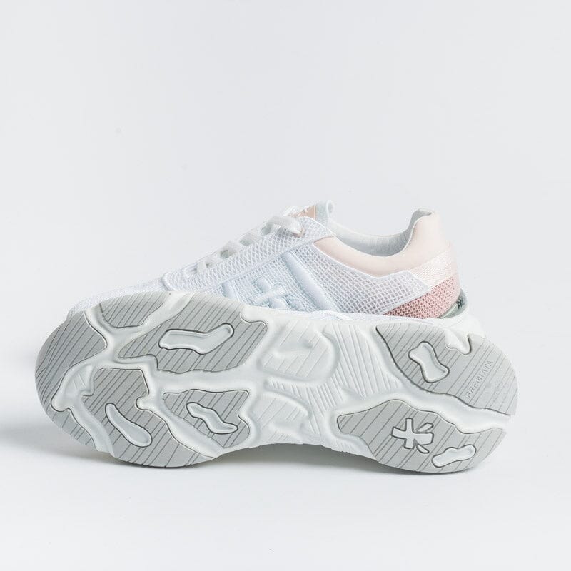 PREMIATA - Sneakers - BUFF 6207 - Bianco Rosa Scarpe Donna Premiata - Collezione Donna