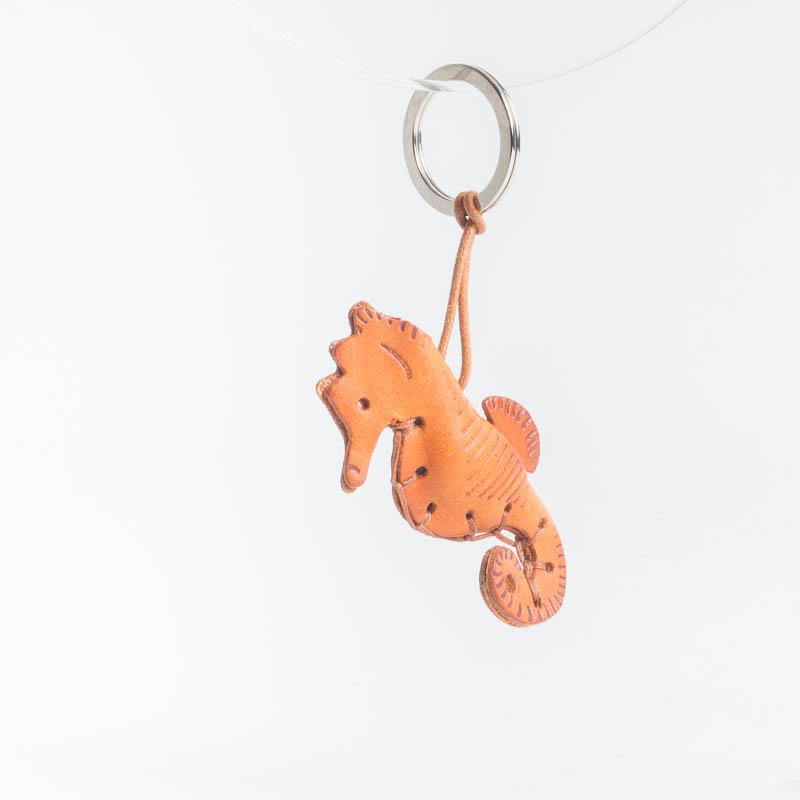 Cappelletto 1948 - Keychain - Seahorse Accessories Woman CappellettoShop yellow