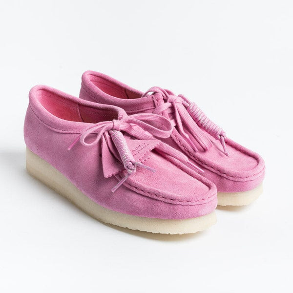 Clarks - Wallabee Cup - Pink Suede Scarpe Donna CLARKS - Collezione Donna