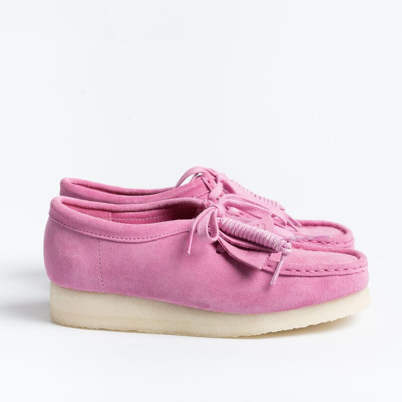 Clarks - Wallabee Cup - Pink Suede Scarpe Donna CLARKS - Collezione Donna