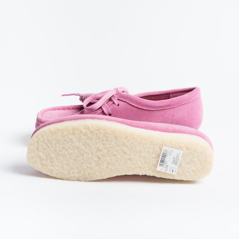 Clarks - Wallabee Cup - Pink Suede Scarpe Donna CLARKS - Collezione Donna