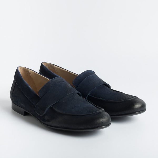 STRATEGIA - M03 Moccasin - Ocean Velor Shoes Woman Strategy
