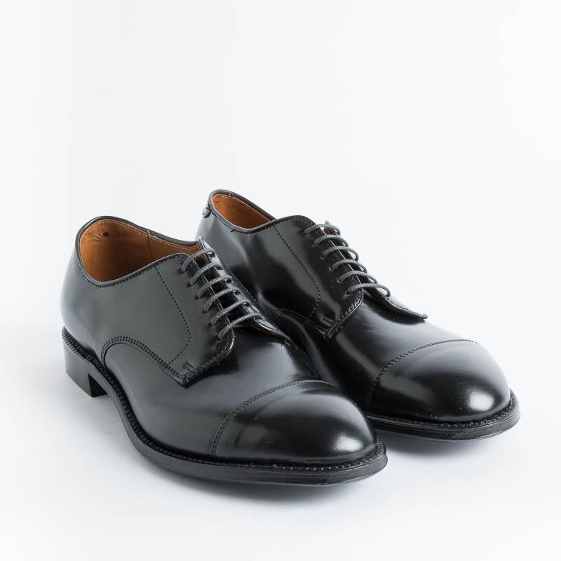 ALDEN - 5667 - Derby Modified (Ergonomica)- Cordovan Nero Scarpe Uomo Alden