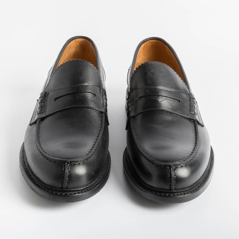 BERWICK 1707 - Mocassino - 11053 - Pelle Nero Scarpe Uomo Berwick 1707