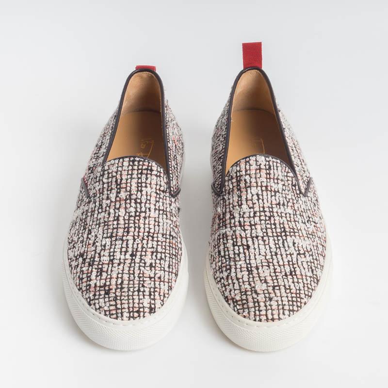 VIA ROMA 15 - Slip on - 1814 - Tweed Scarpe Donna Via Roma 15