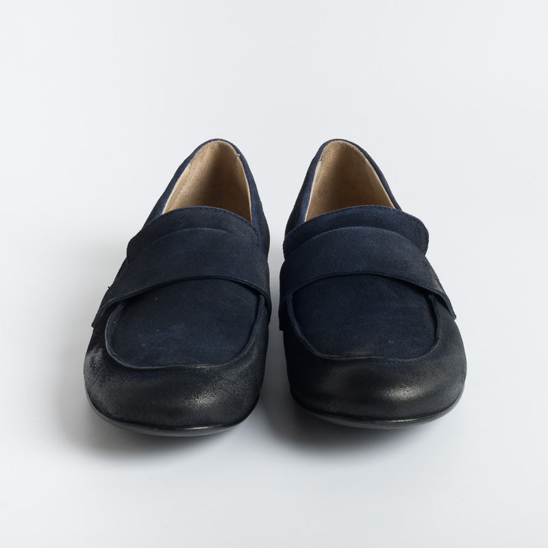 STRATEGIA - Mocassino M03 - Velour Oceano Scarpe Donna Strategia