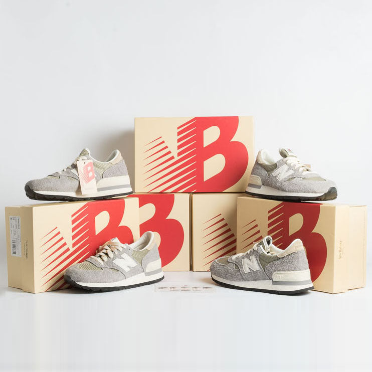 NEW BALANCE - Limited Edition Teddy Santis 990TA1 - Gray Men's Shoes NEW BALANCE - Men's Collection
