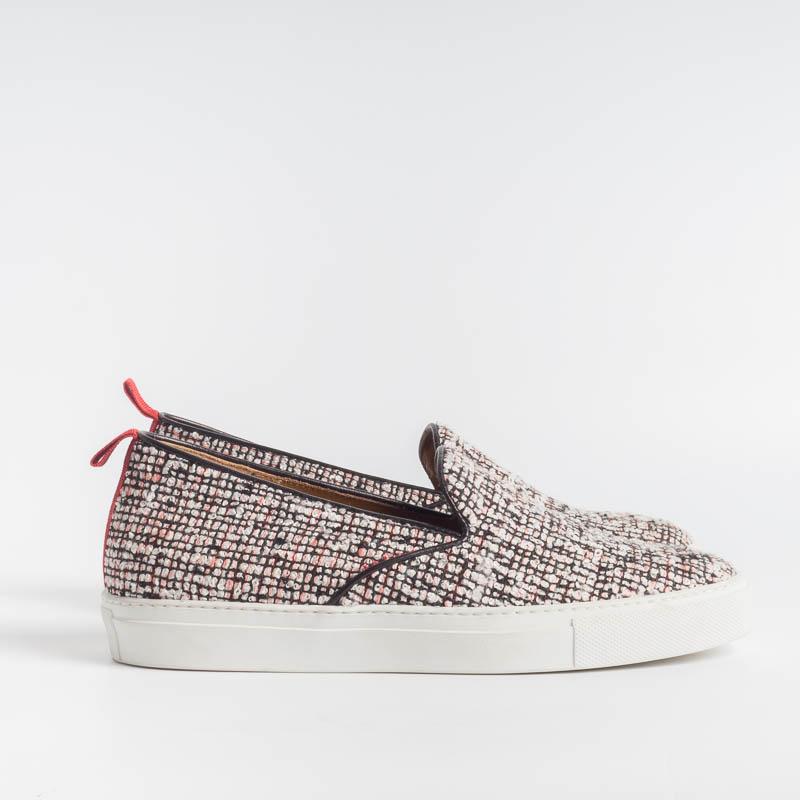 VIA ROMA 15 - Slip on - 1814 - Tweed Scarpe Donna Via Roma 15