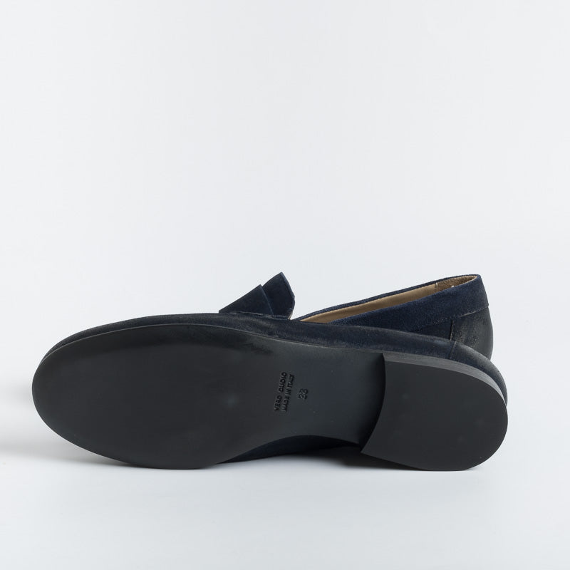STRATEGIA - Mocassino M03 - Velour Oceano Scarpe Donna Strategia