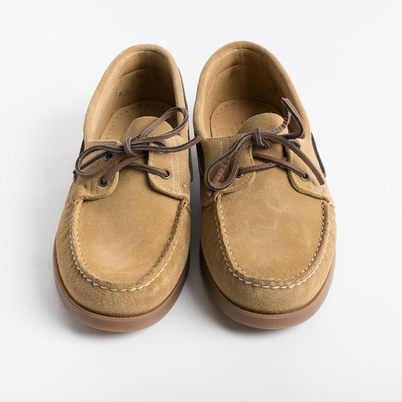 PARABOOT - BARTH MARINE 780525 - Honey Suede Shoes Man Paraboot