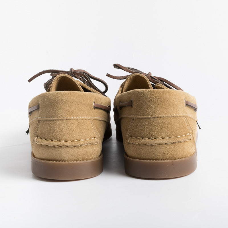 PARABOOT - BARTH MARINE 780525 - Honey Suede Shoes Man Paraboot
