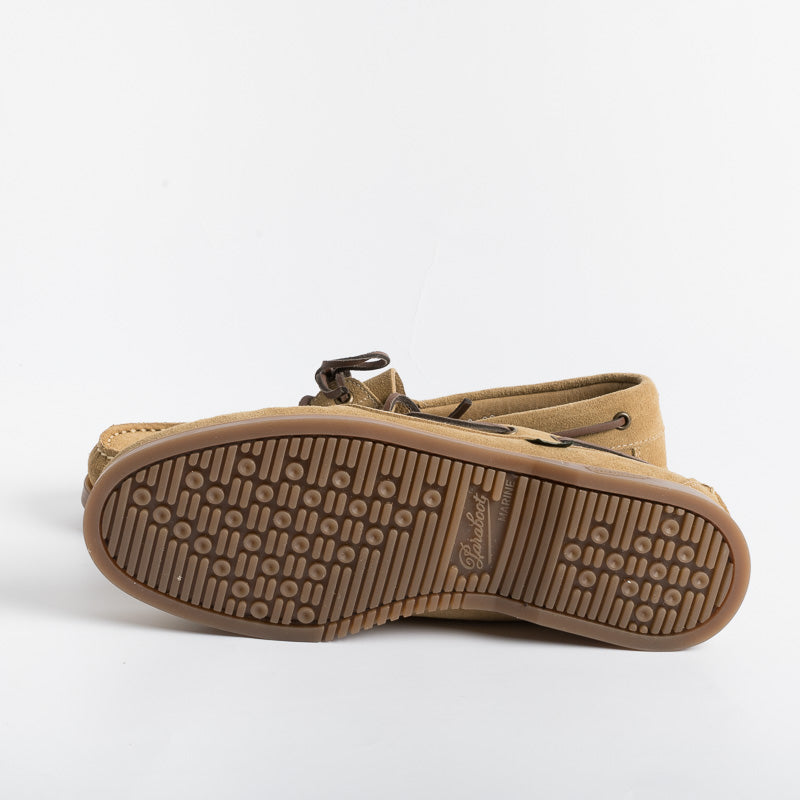 PARABOOT - BARTH MARINE 780525 - Honey Suede Shoes Man Paraboot