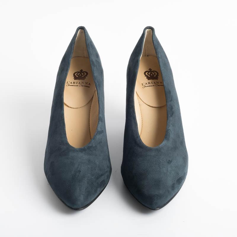 L'ARIANNA - FW 2019/20 - DE1206 - Suede- Petroleum Shoes Woman L'Arianna