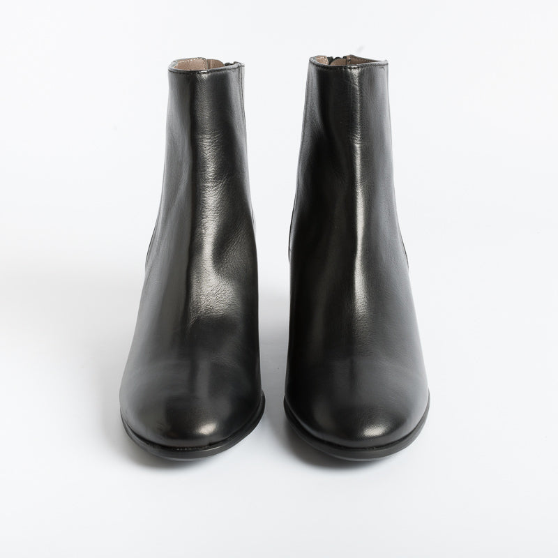 CappellettoShop - Stivaletto - Vietri - S6517 - Pelle Nera Scarpe Donna CAPPELLETTO 1948