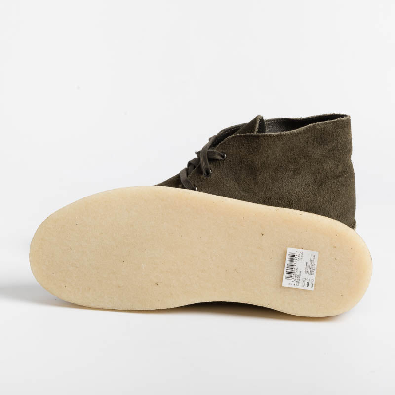 CLARKS - Polacco - Desert Coal - Camoscio Olive Scarpe Uomo CLARKS - Collezione Uomo