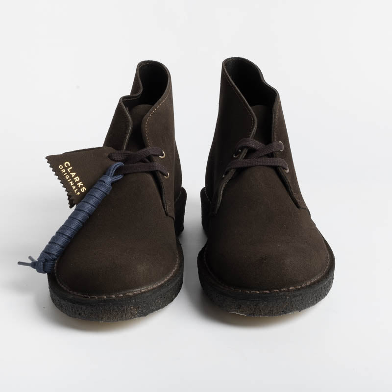 CLARKS - Polacco - Desert Coal - Camoscio Brown Scarpe Uomo CLARKS - Collezione Uomo