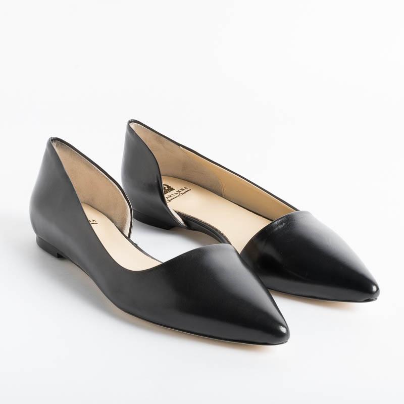 L 'ARIANNA - Ballerina BL1328 - Siviglia - Black Women's Shoes L'Arianna