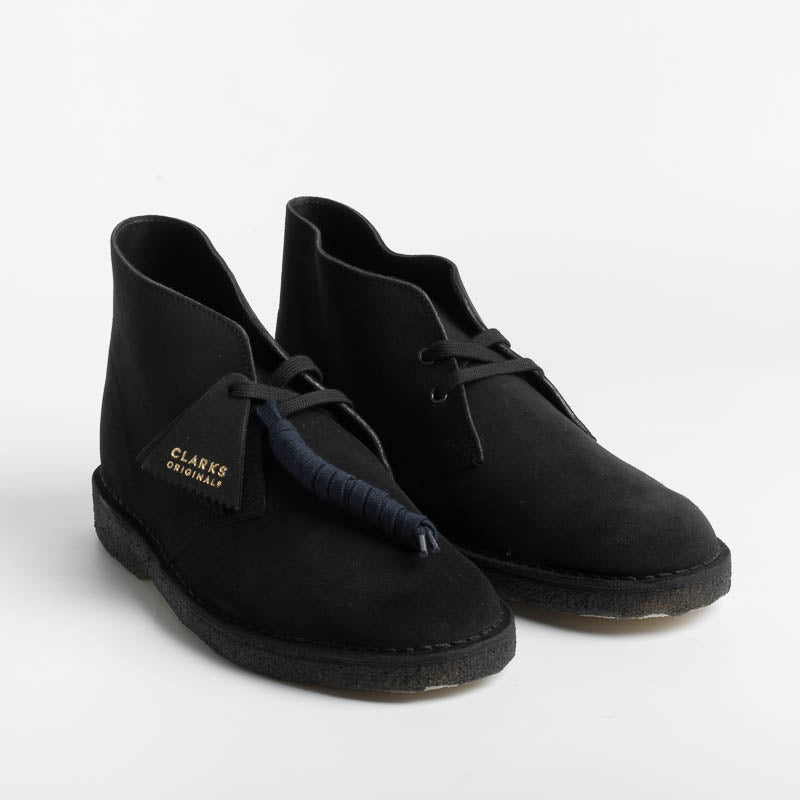 CLARKS - Ankle boots - Desert Coal - Navy Suede Men's Shoes CLARKS - Men's Collection