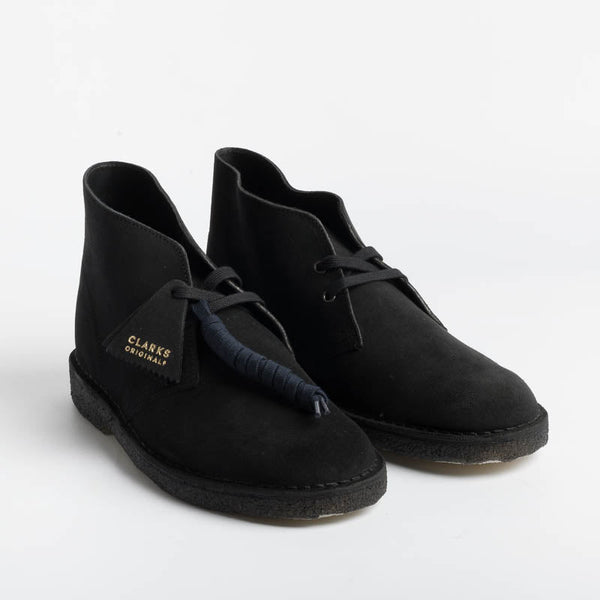 CLARKS - Ankle boots - Desert Coal - Navy Suede Men's Shoes CLARKS - Men's Collection