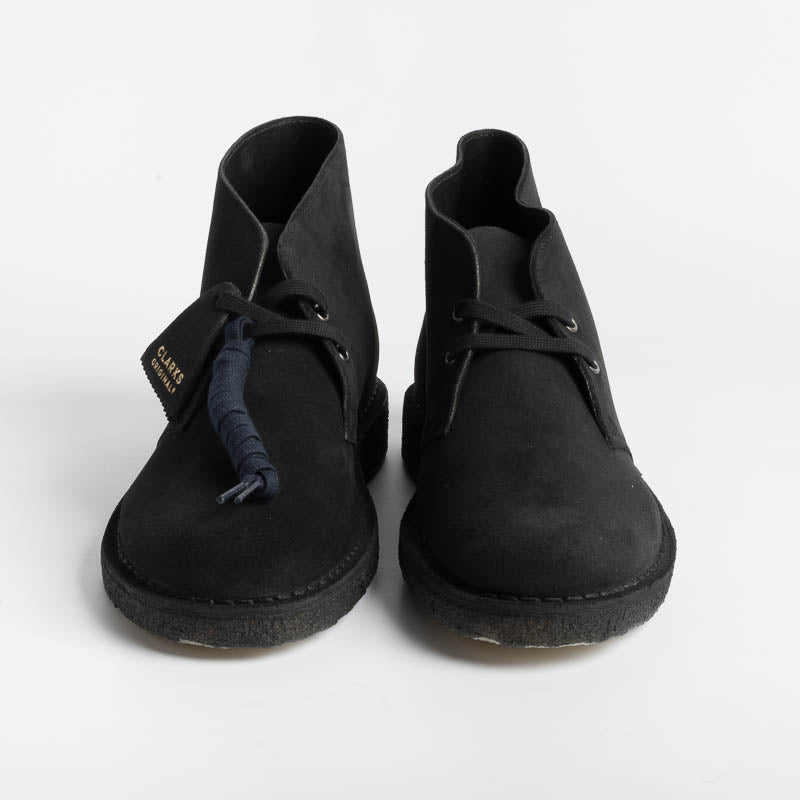 CLARKS - Ankle boots - Desert Coal - Navy Suede Men's Shoes CLARKS - Men's Collection