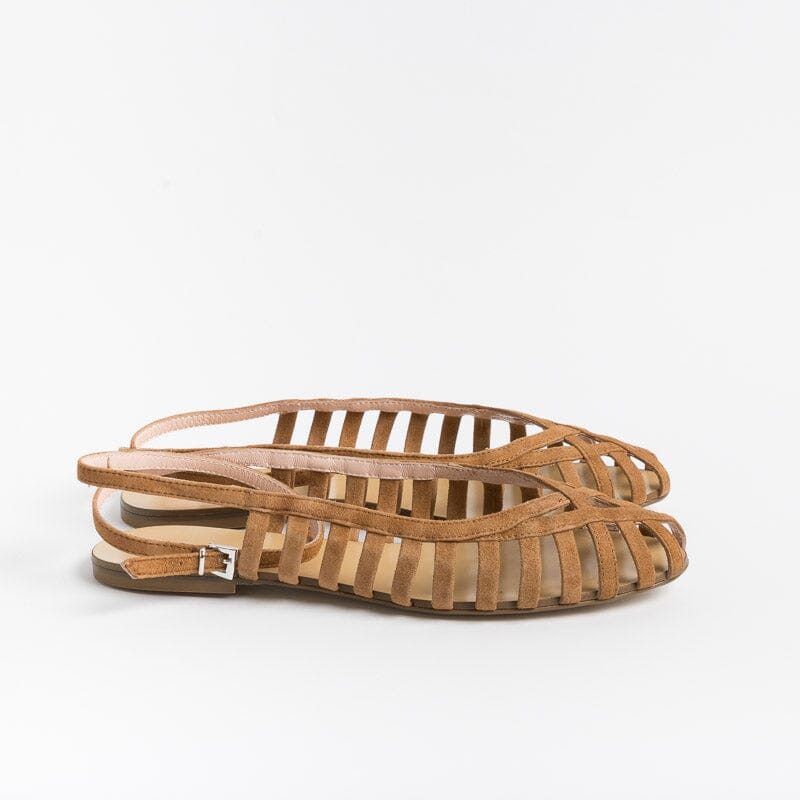 ANNA F. - Sandals 513 - Burnt Suede Women's Shoes Anna F.