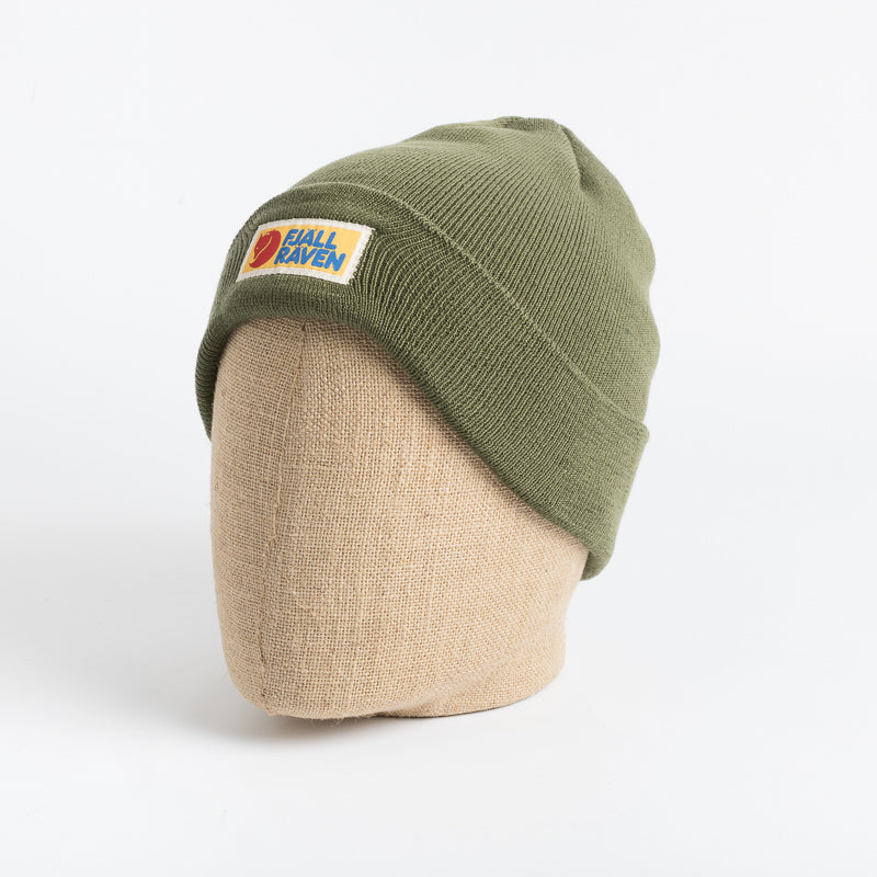 FJALLRAVEN - Vardag Classic Beanie Women's Accessories Fjallraven Caper Green