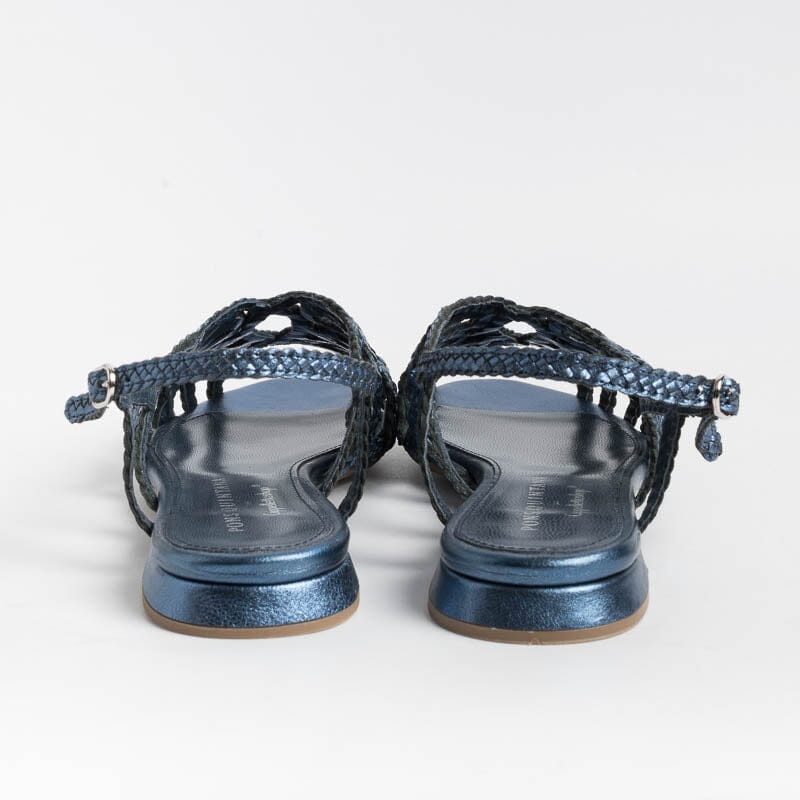 PONS QUINTANA - Sandali bassi ELBA 10302 - Azzurro Scarpe Donna PONS QUINTANA