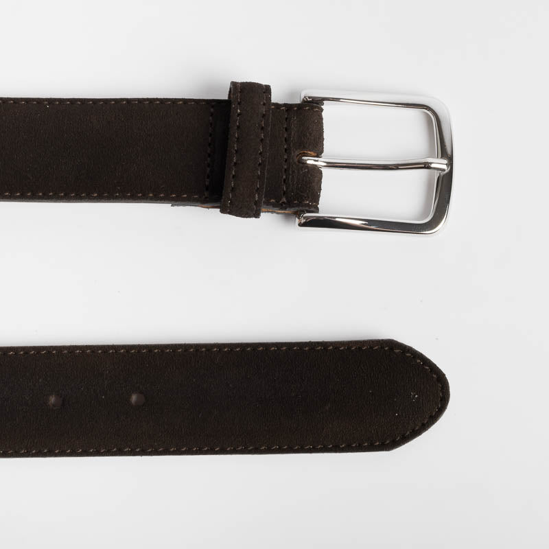 BERWICK 1707 - Cintura - Camoscio - Superbuck testa di moro Accessori Uomo BERWICK 1707 - Collezione uomo