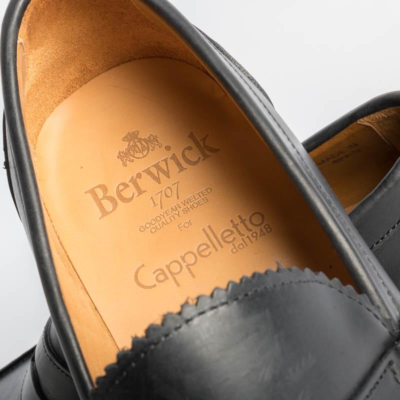 BERWICK 1707 - Mocassino - 11053 - Pelle Nero Scarpe Uomo Berwick 1707