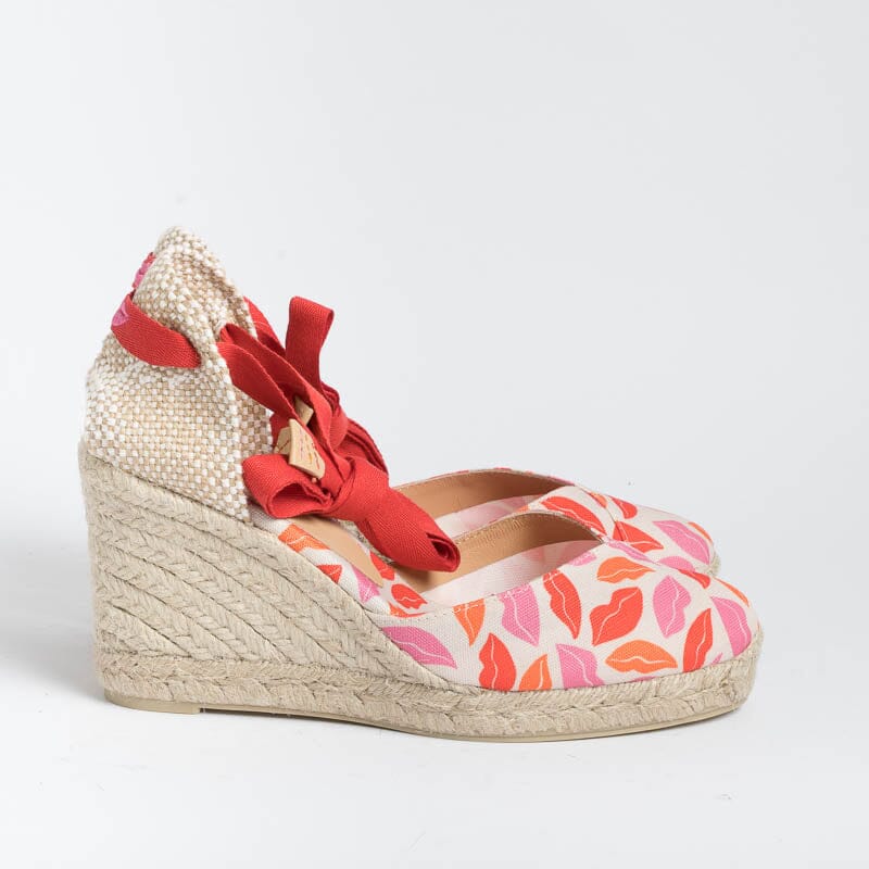 CASTAÑER - Espadrillas - Edizione Diane Von Furstenberg - CHIARA - Bianco Rosa Scarpe Donna CASTAÑER