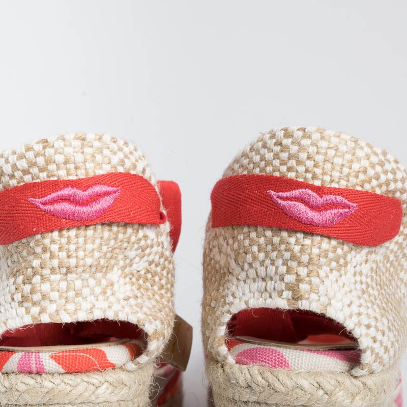 CASTAÑER - Espadrillas - Edizione Diane Von Furstenberg - CHIARA - Bianco Rosa Scarpe Donna CASTAÑER