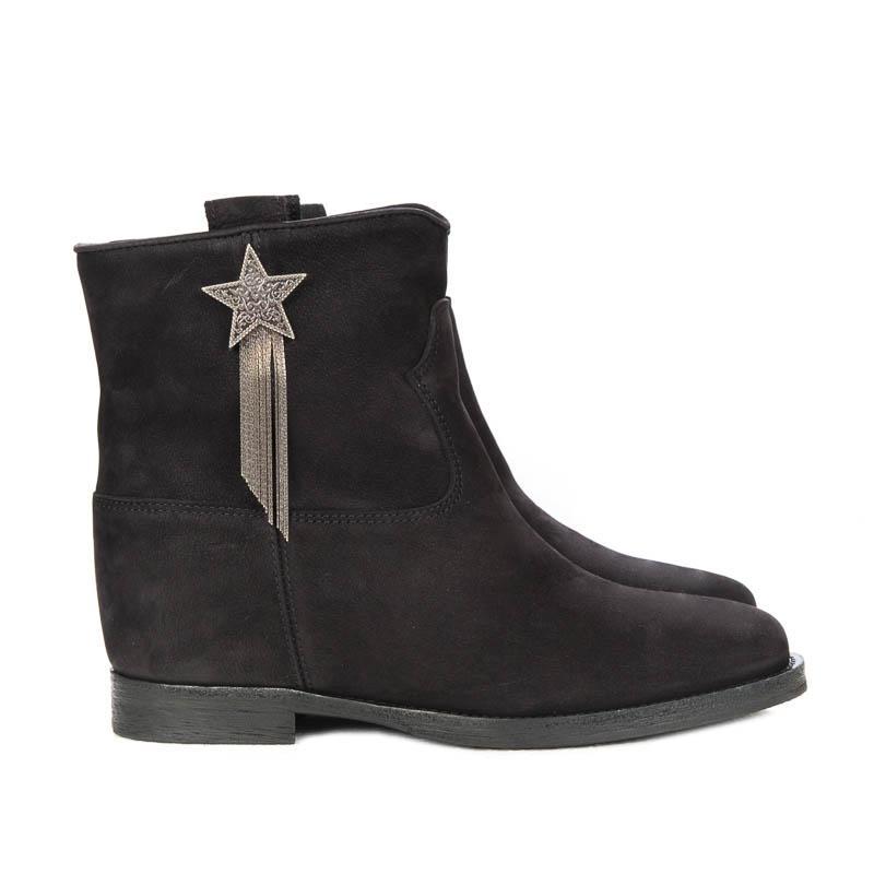 VIA ROMA 15 - Stivaletto 3327 - Star Edition - Desire Nero Scarpe Donna Via Roma 15