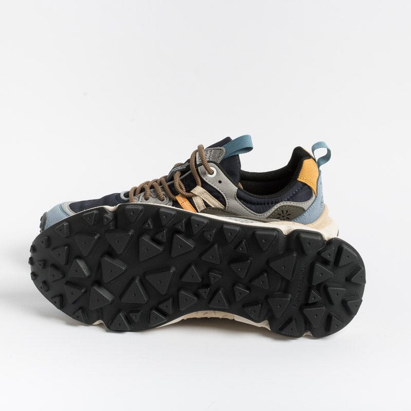 FLOWER MOUNTAIN - Yamano 3 Sneakers - Navy/ Gray Men's Shoes FLOWER MOUNTAIN