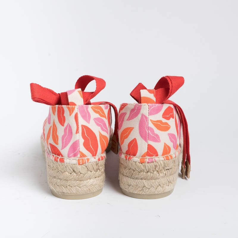 CASTAÑER - Edizione Diane Von Furstenberg - Espadrillas - GEA- Bianco Rosa Scarpe Donna CASTAÑER