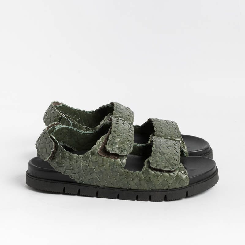 PONS QUINTANA - Sandali CAIMAN 9745 - Verde Scarpe Donna PONS QUINTANA