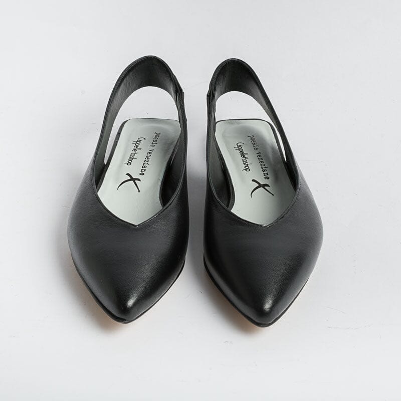 POESIE VENEZIANE - Sling Back - Mur - 2303 - Nero Scarpe Donna POESIE VENEZIANE - Collezione Donna
