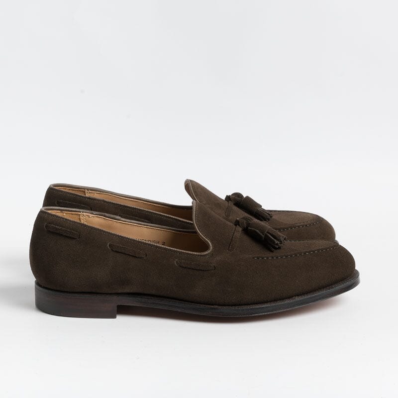 CROCKETT & JONES - Mocassino - Cavendish 2- 29376A - Camoscio Testa di Moro Scarpe Uomo CROCKETT & JONES
