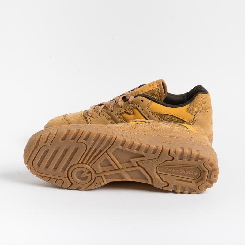 NEW BALANCE - Sneakers Unisex BB550WEA - Camoscio cuoio Scarpe Donna NEW BALANCE - Collezione Donna
