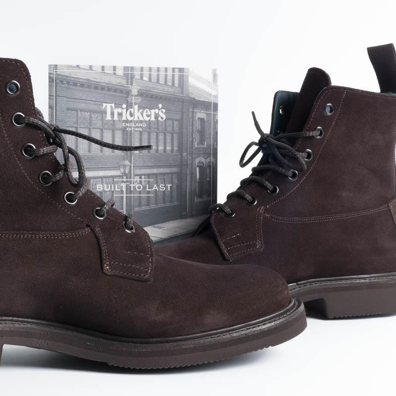 TRICKER'S - Continuativo - Burford coffee reversed Scarpe Uomo Tricker's