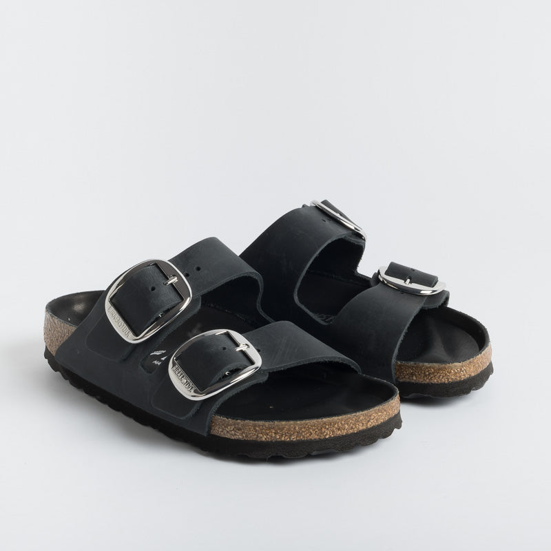 BIRKENSTOCK - 1011075 - Arizona Big Buckle - Black Scarpe Donna BIRKENSTOCK