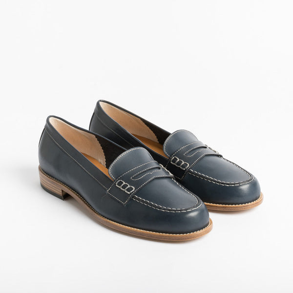MARETTO - Loafer - 9743 - Blue Women's Shoes by Maretto