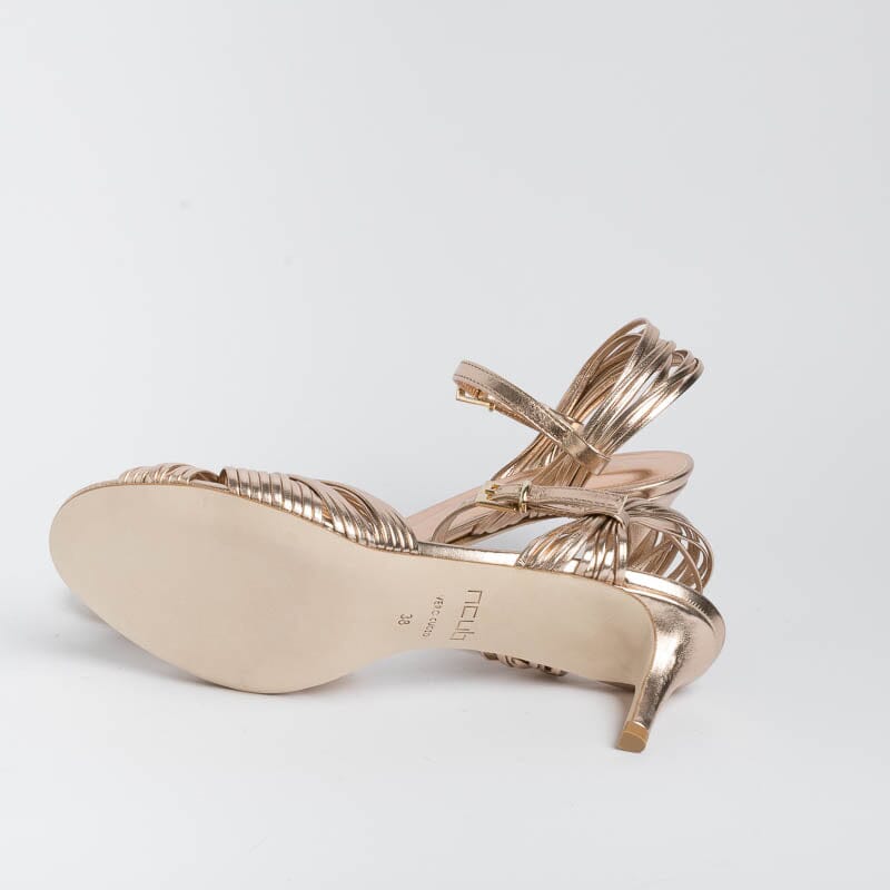 NCUB - Sandalo - Luna 22 - Laminato Rosato Scarpe Donna NCUB