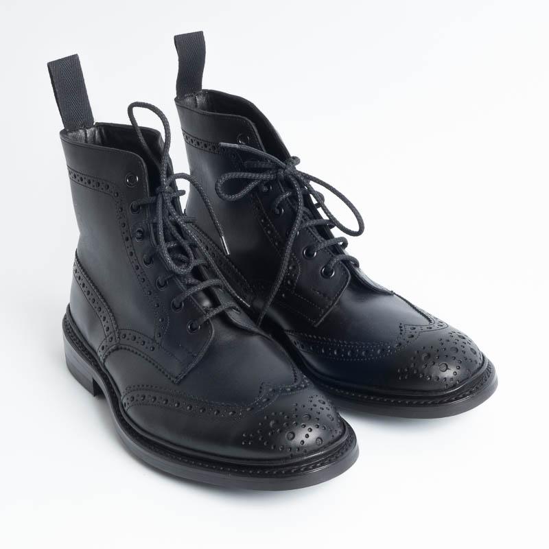 TRICKER'S Amphibian Black Stow Dainite1
