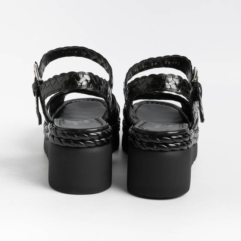 PONS QUINTANA - Sandali IBIZA 10326 - Nero Scarpe Donna PONS QUINTANA